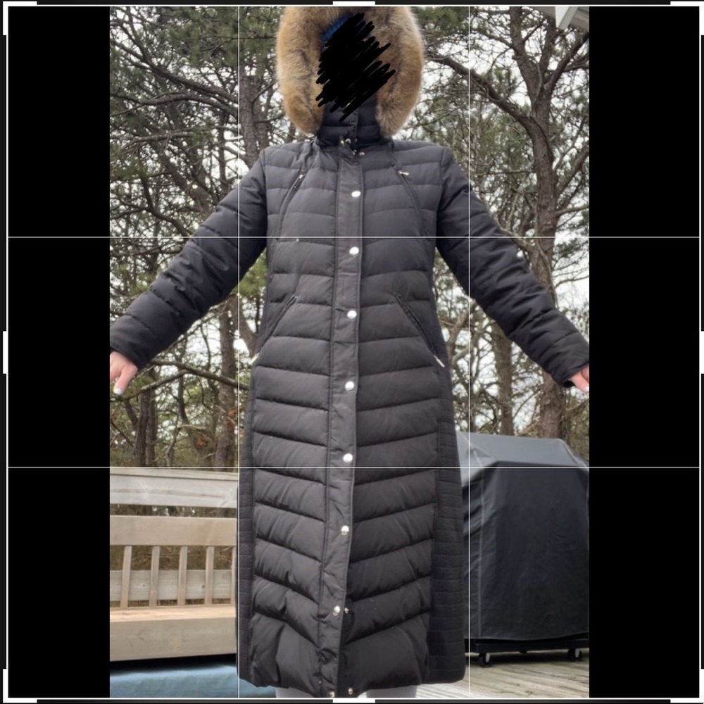Michael Kors ankle length down jacket
